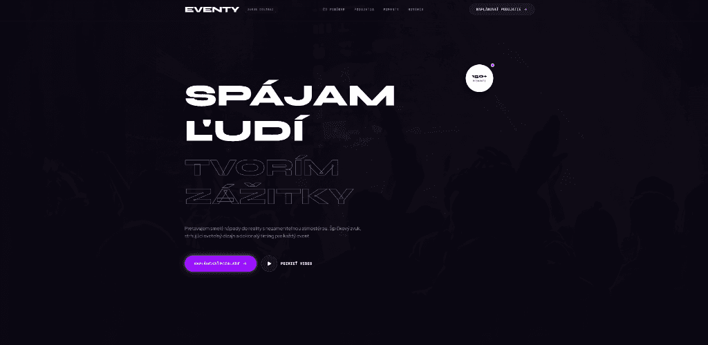 Eventy Jakub — produkcia